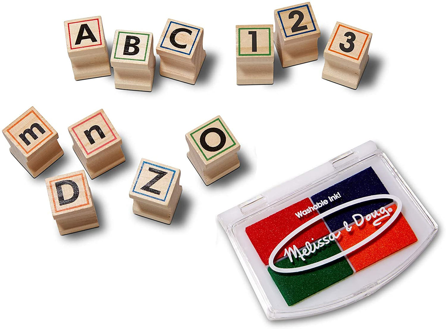 Wooden Abc Act Stamp Set