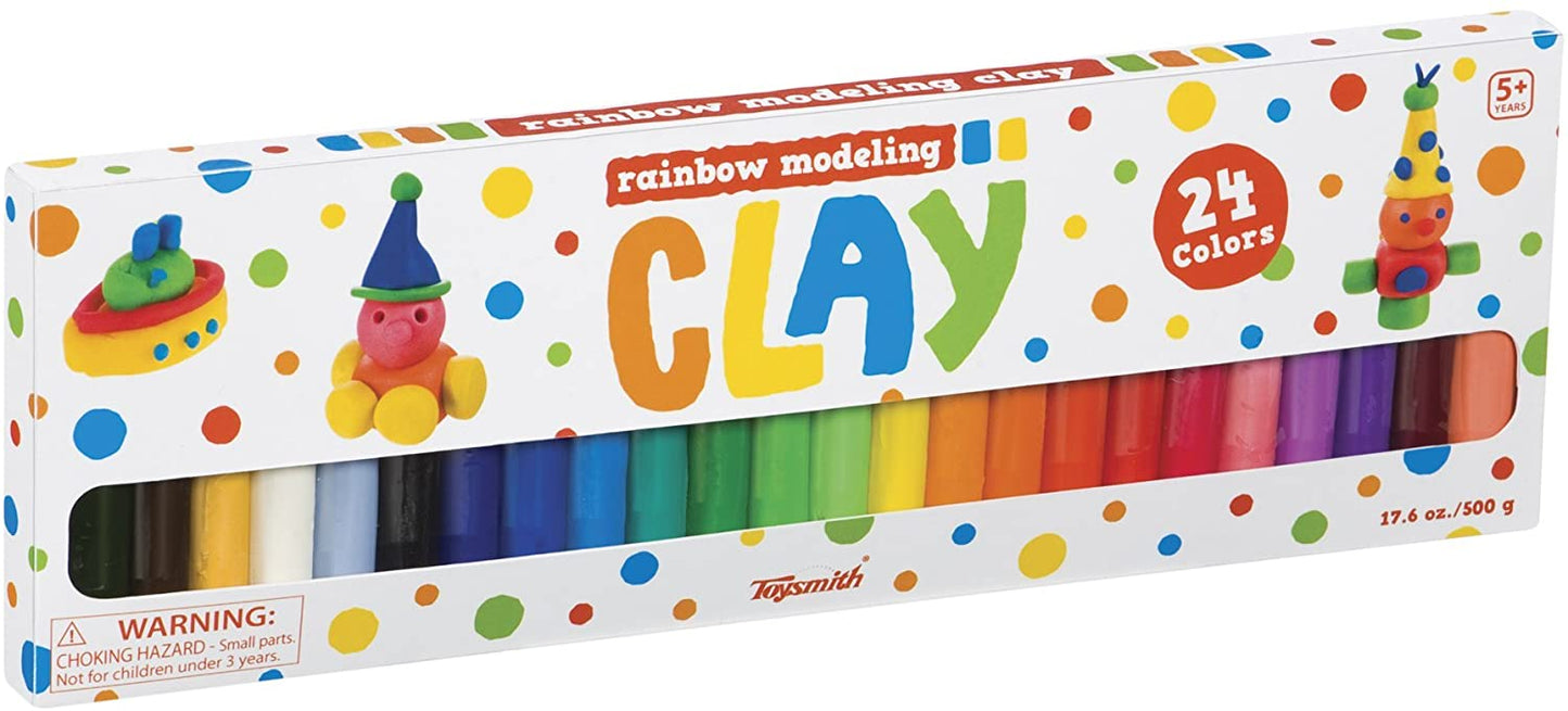 Rainbow Clay 24 Pack