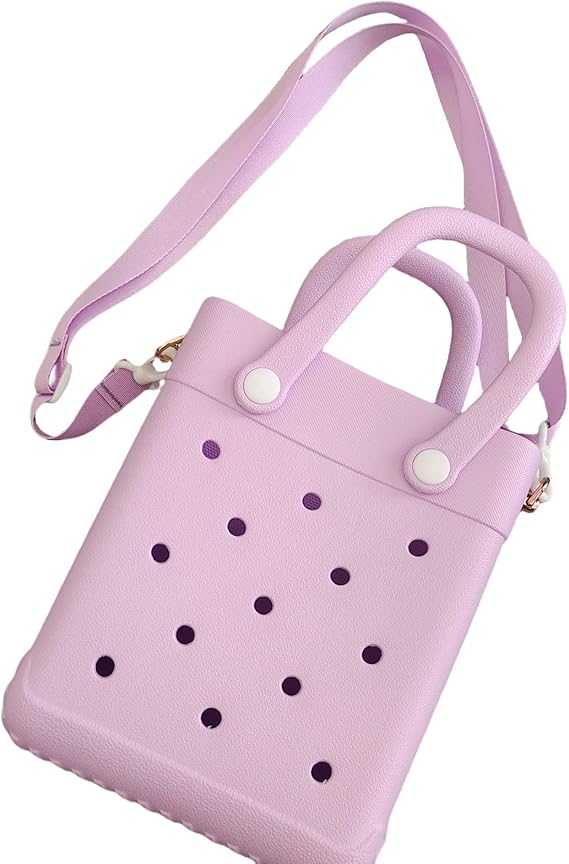 Charm Tote Purple