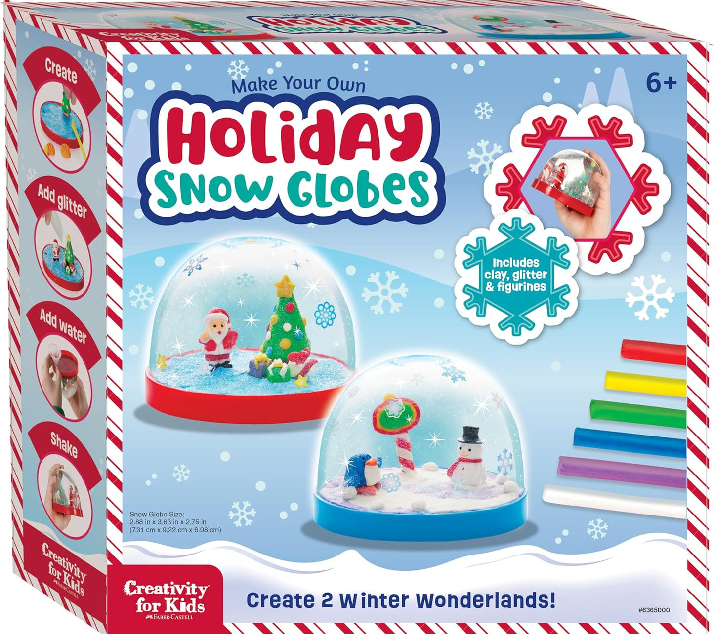 Myo Holiday Snow Globes