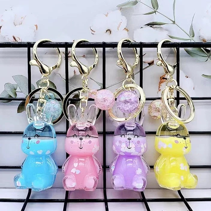 Bunny Floaty Key Charm-3