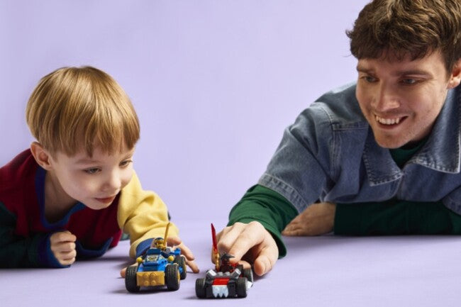 Lego+é-« Ninjago Rogue Vs. Drix Race Car Duel
