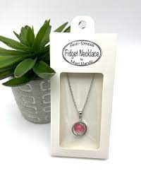 Fidget Gem Spin Necklace