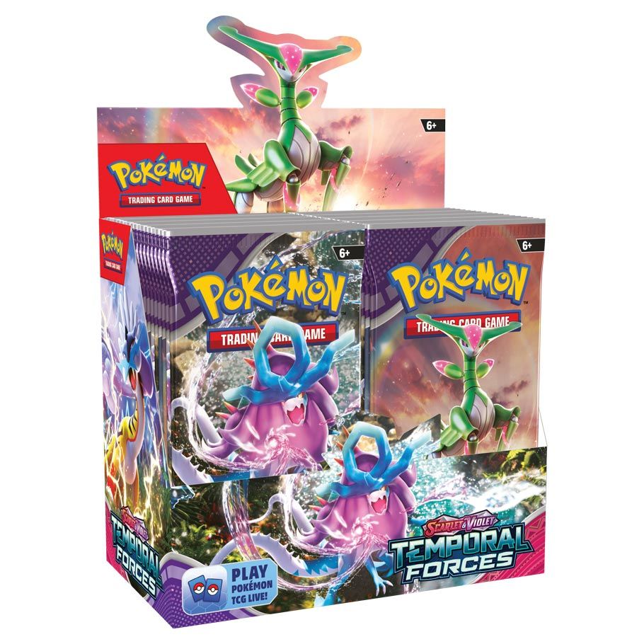 Pokemon Scarlet & Violet 5 Temporal Forces Booster