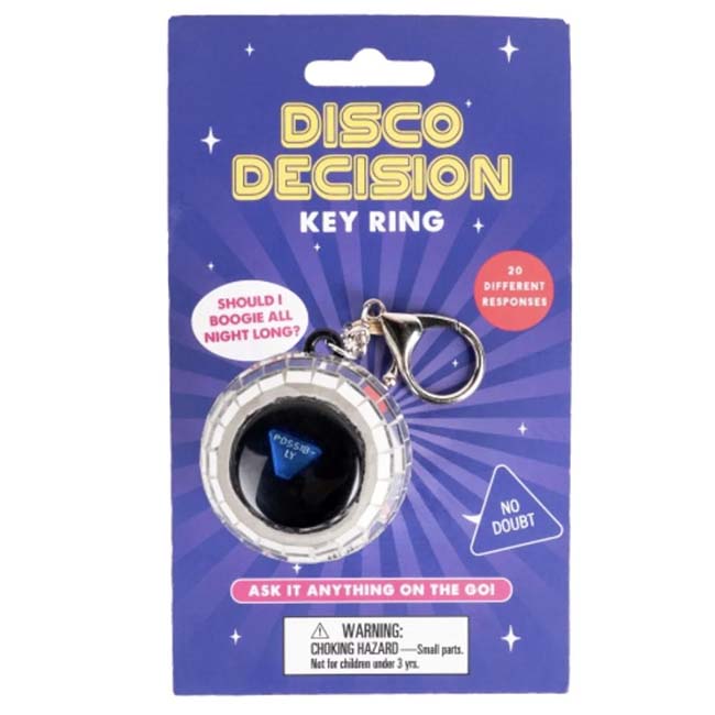 Disco Decision Keychain