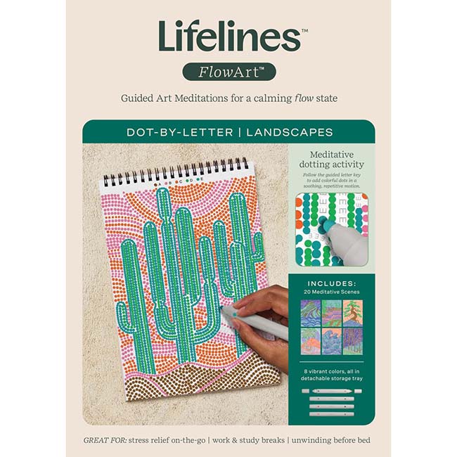 Flowart Dot Art Landscape – Learning Express Toys & Gifts - Mandeville LA