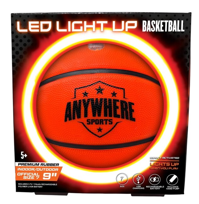 Lightup Basketball Orange