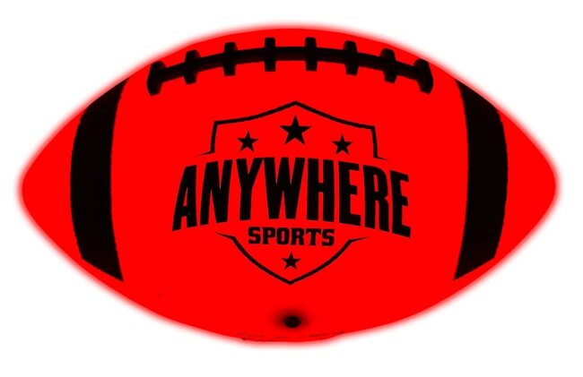Glow Lightup Football 6in