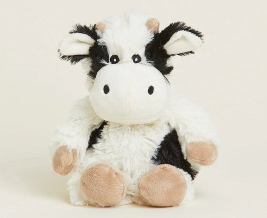Warmies Blk & Whi Cow Jr