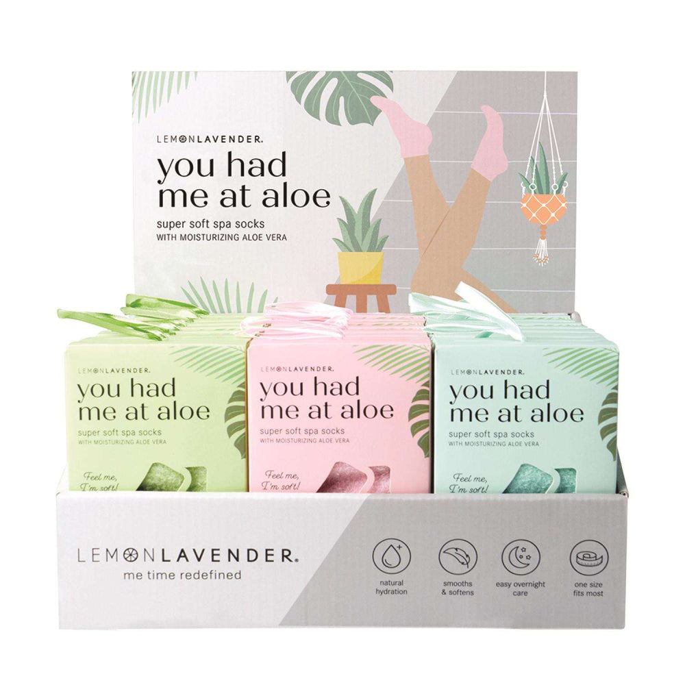 Aloe Super Soft Spa Socks