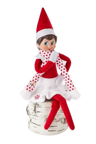 Elf Snowflake Skirt&scarf