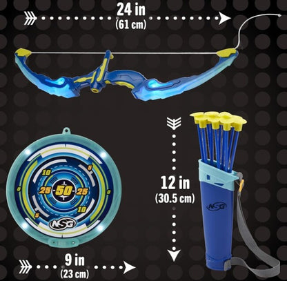 Led Light Up Archery Set