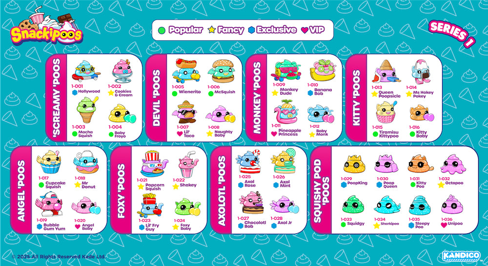 Snackipoos 1 Pack