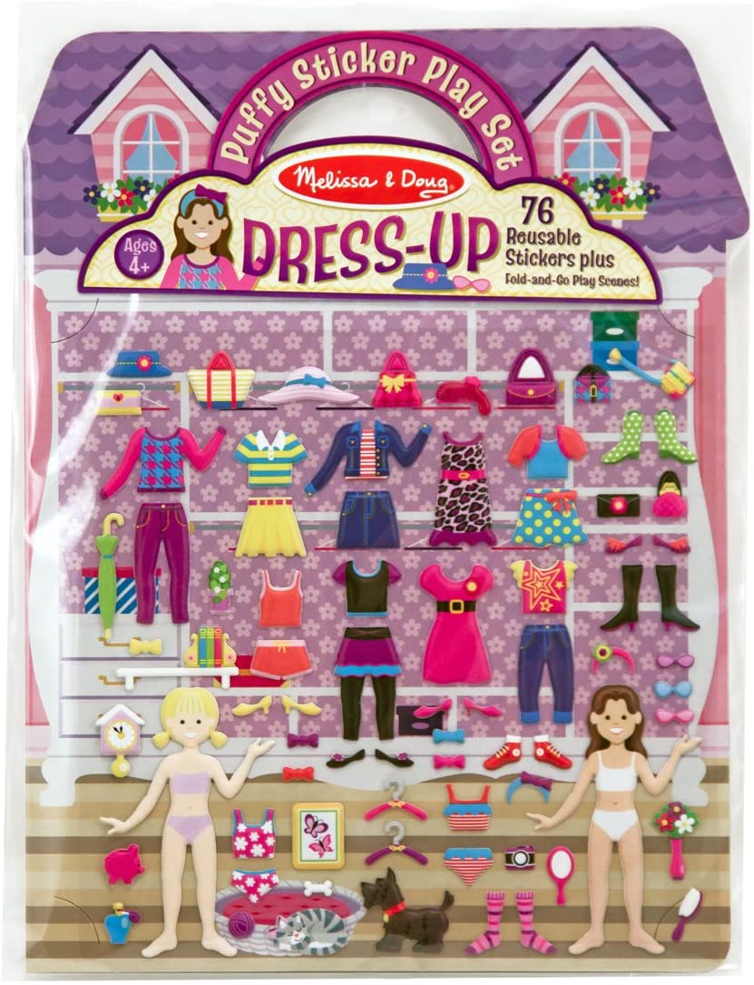 Puffy Sticker Dressup