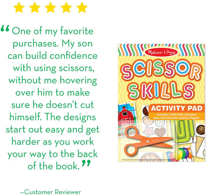 Scissor Skills Activity Pad