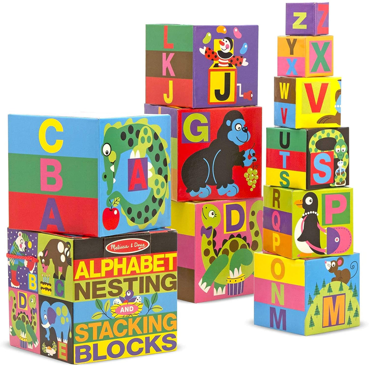 Alphabet Nest Stack Block-2