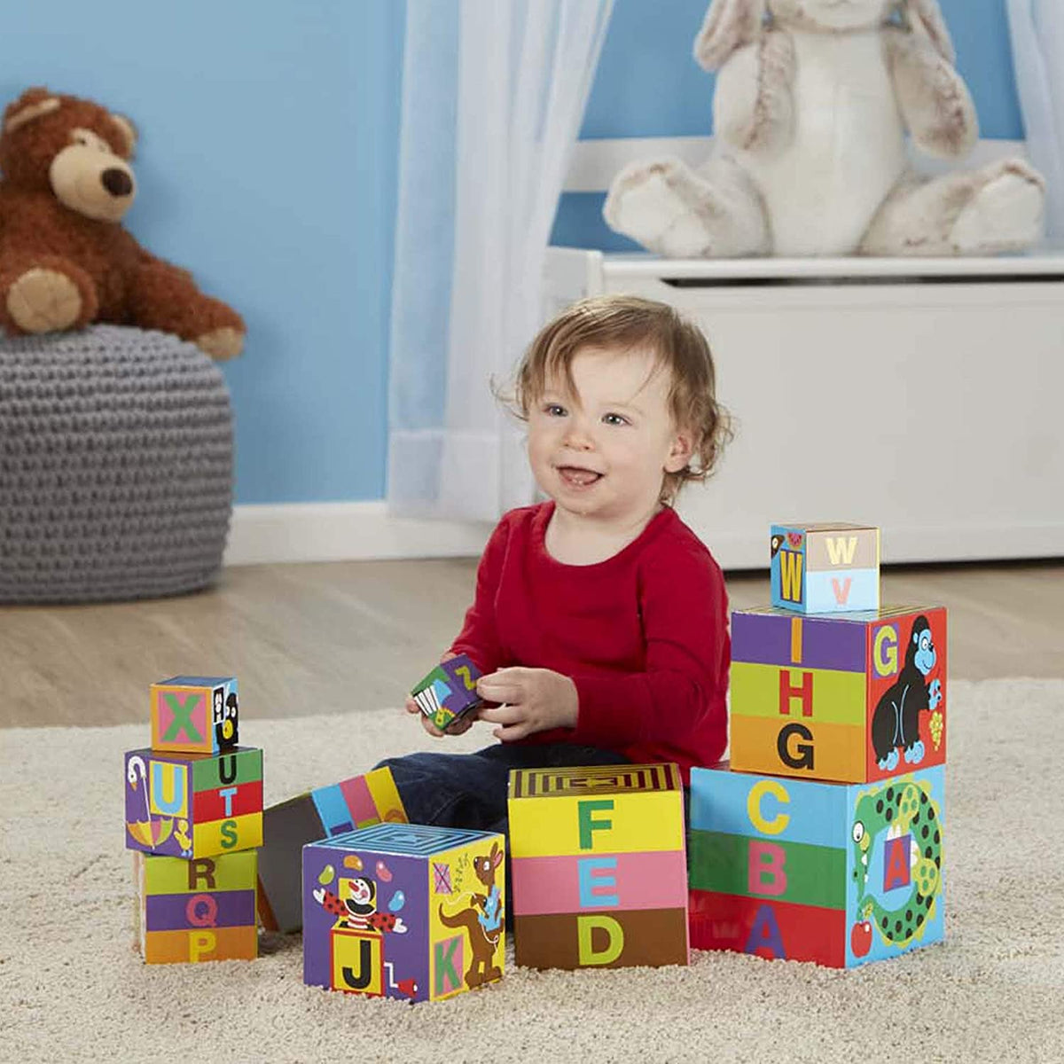 Alphabet Nest Stack Block-6