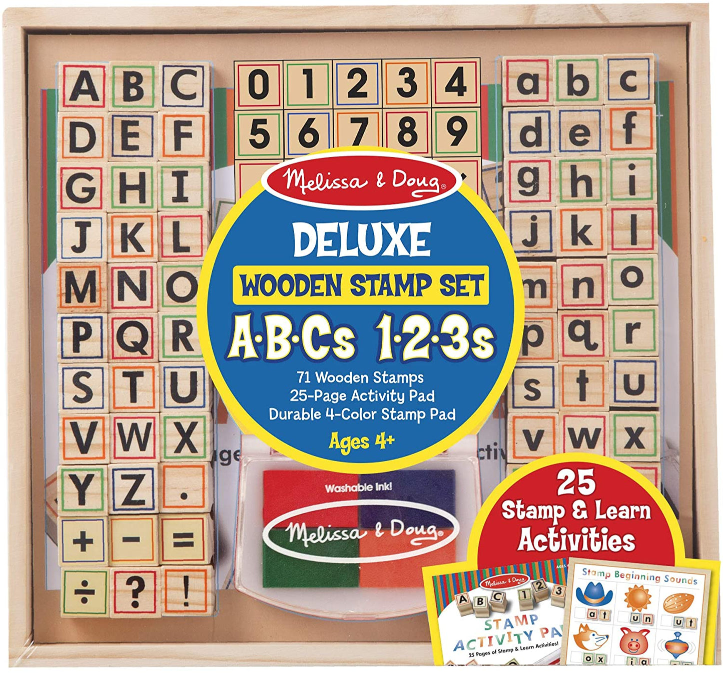 Wooden Abc Act Stamp Set