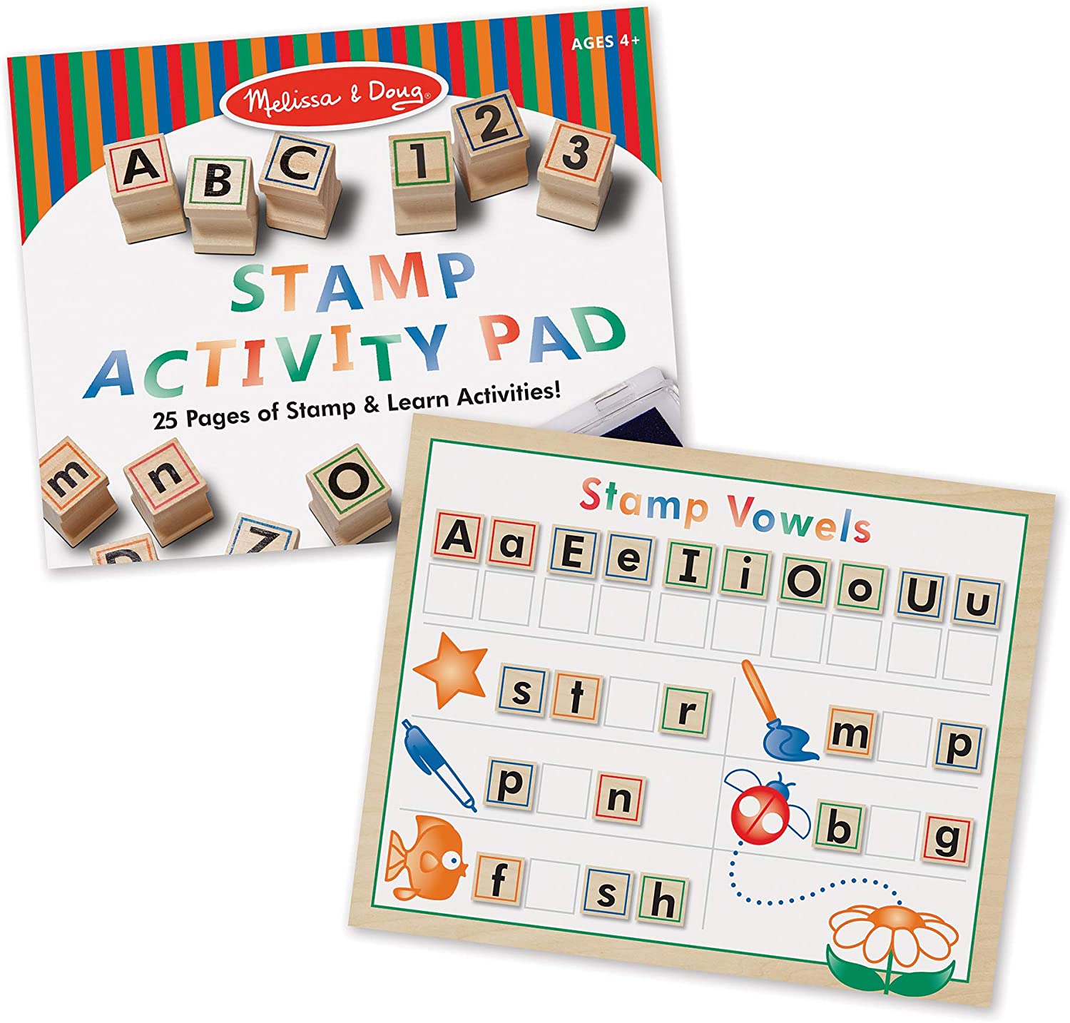 Wooden Abc Act Stamp Set