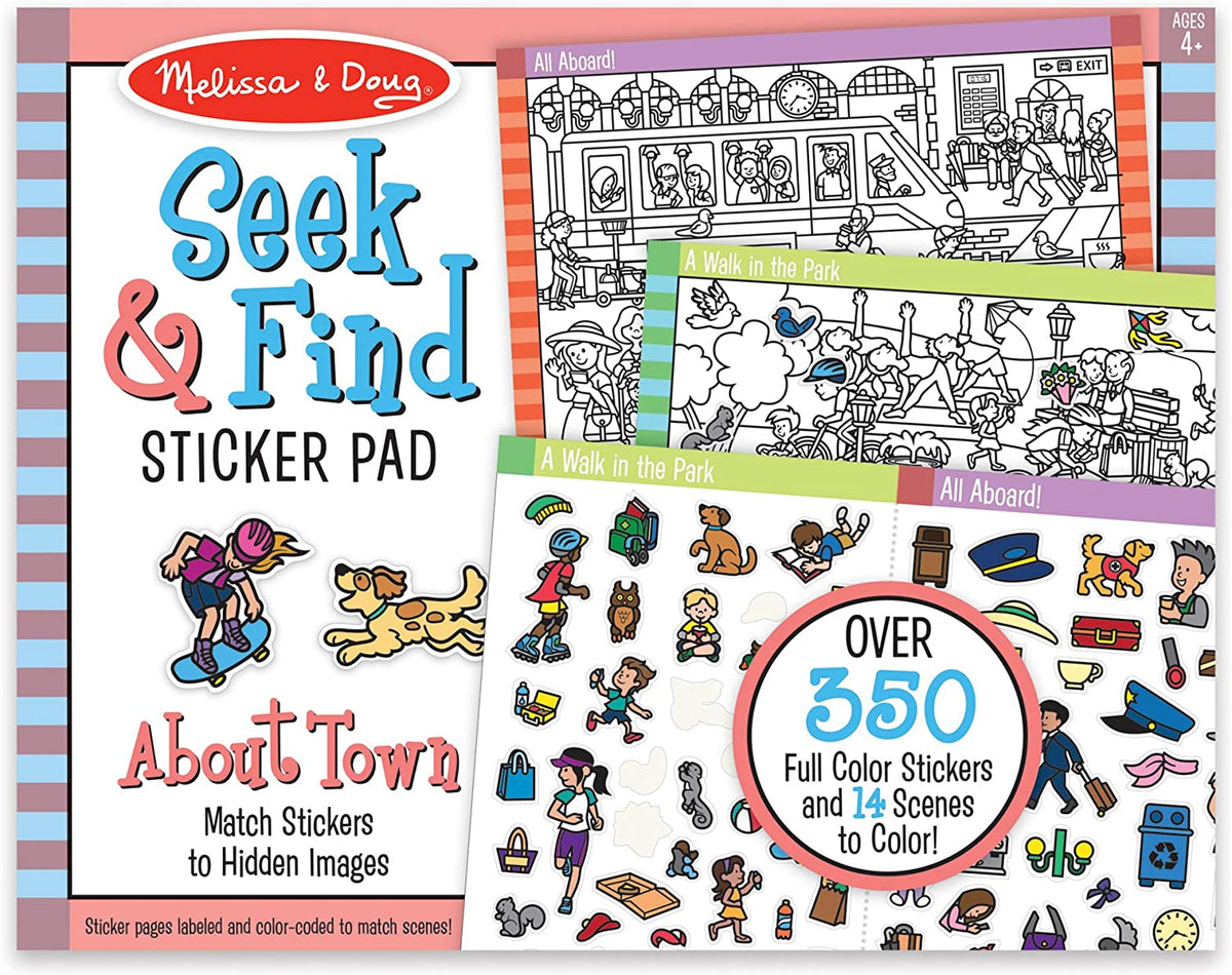 Around Town Sticker Pad-2