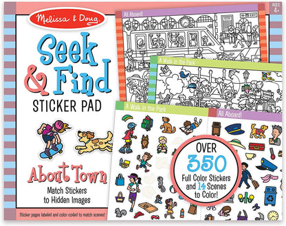 Around Town Sticker Pad-2