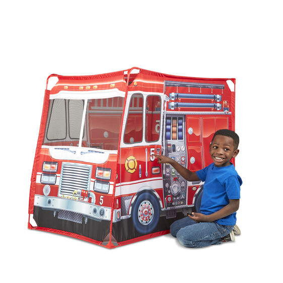 Fire Truck Play Tent-2