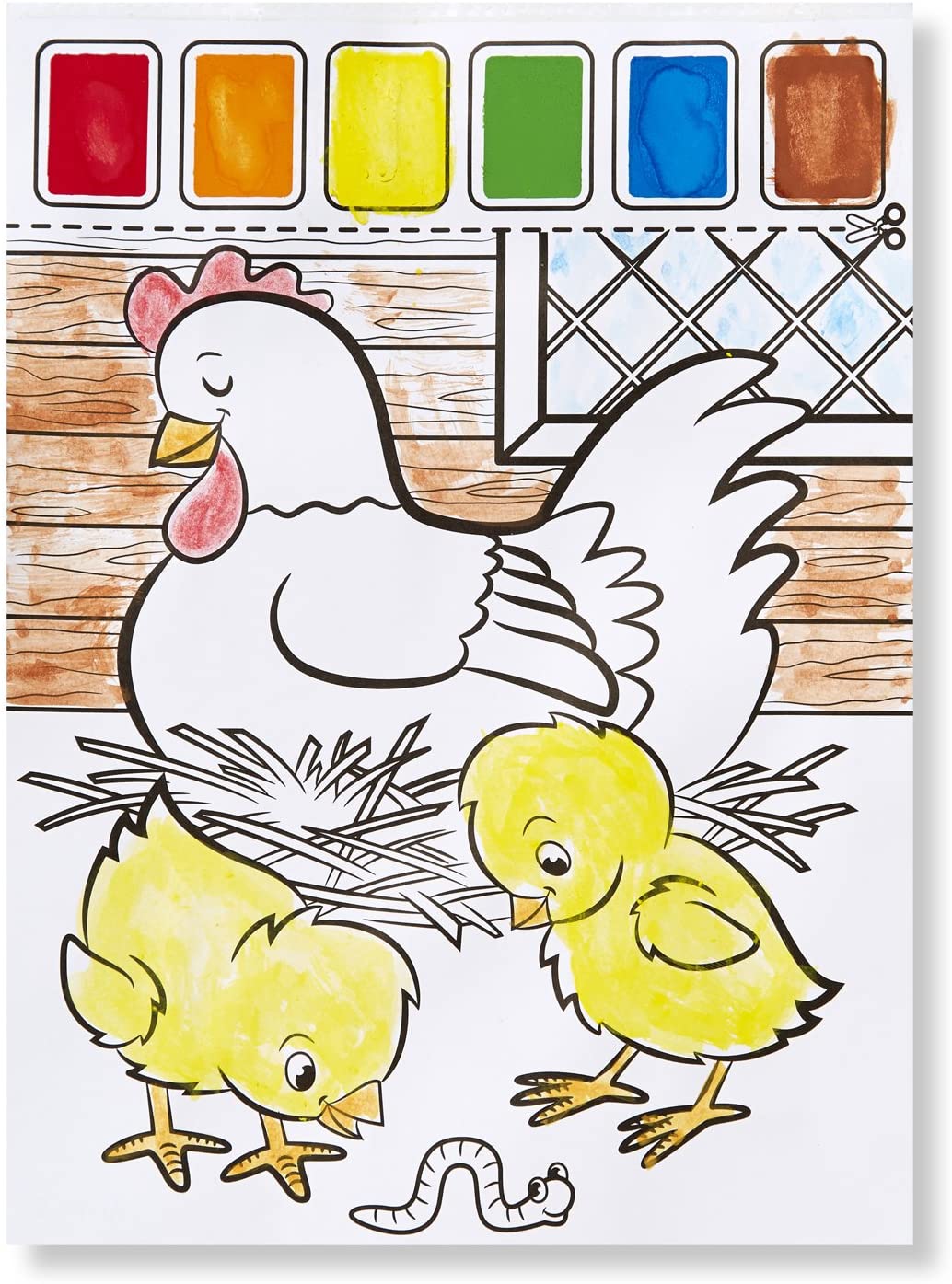 Paint with Water Animals