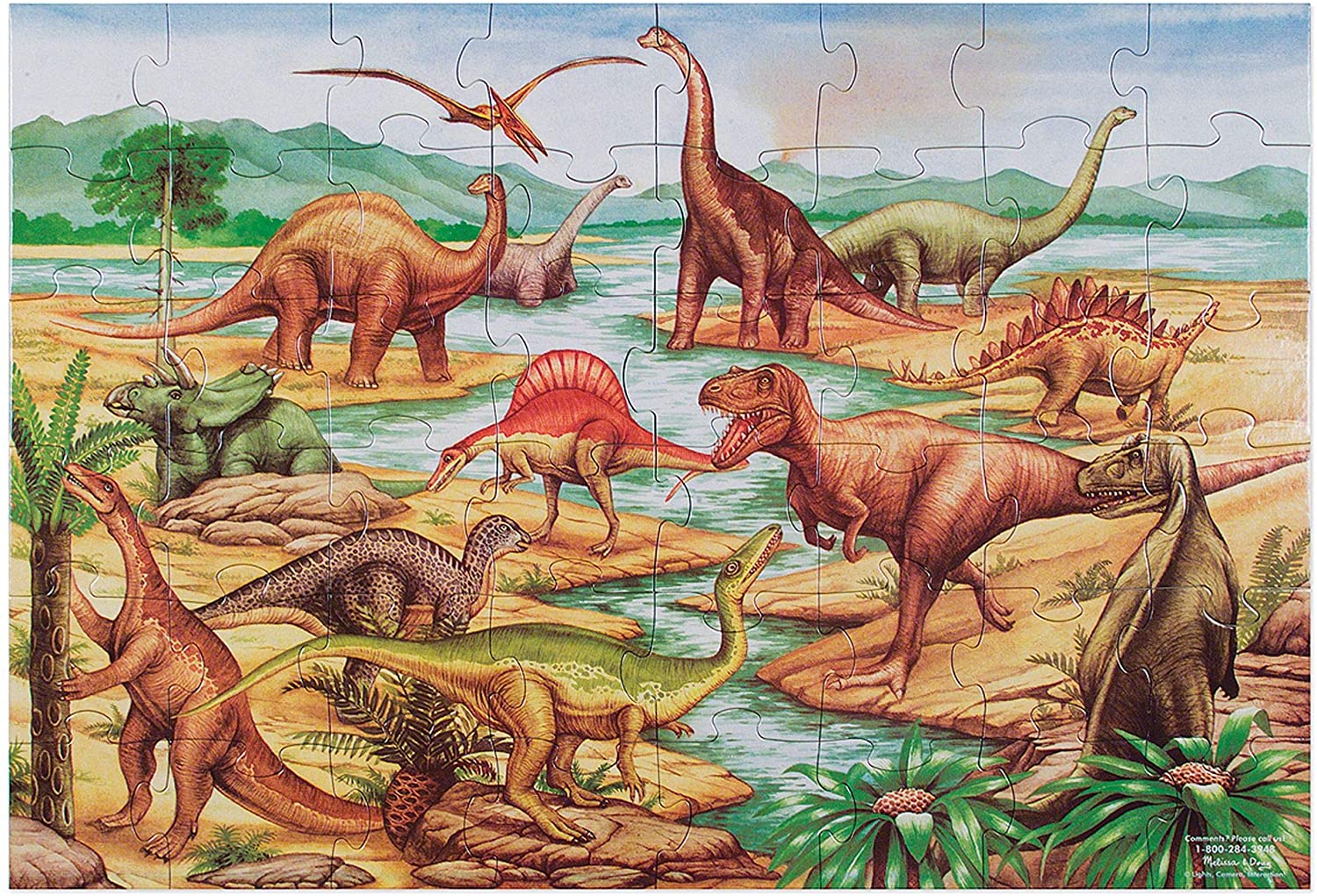 Dinosaur Floor Puzzle