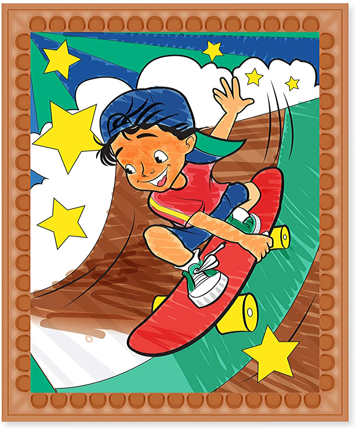 Color by Numbers  Blue-5