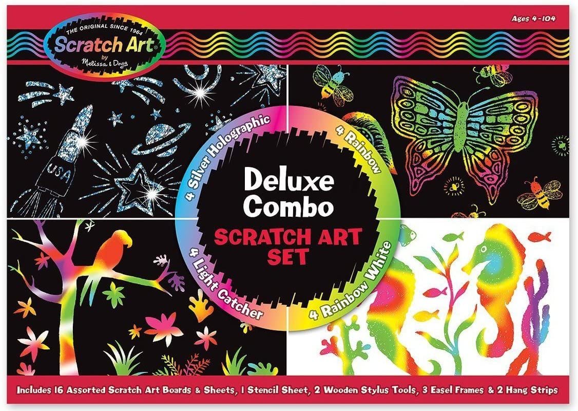 Deluxe Scratch Art Set-3