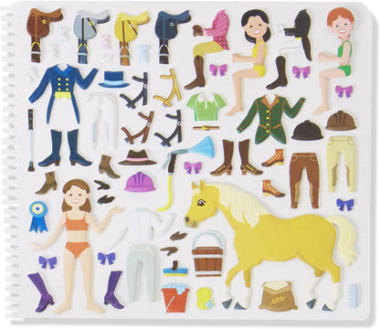 Dlxe Puffy Sticker Riding-3