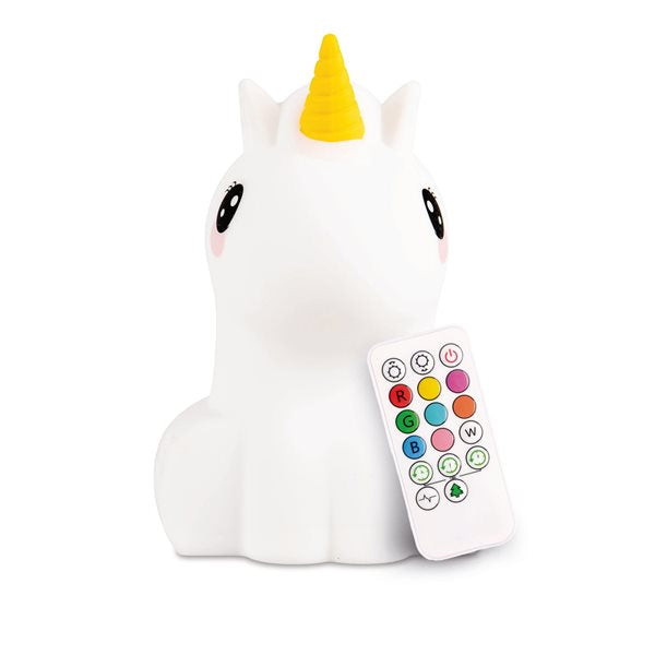 Lumipets+é-« Unicorn with Remote - Children's Nursery Touch Night Light