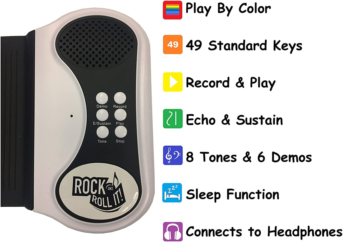 Rock Roll Piano Rainbow