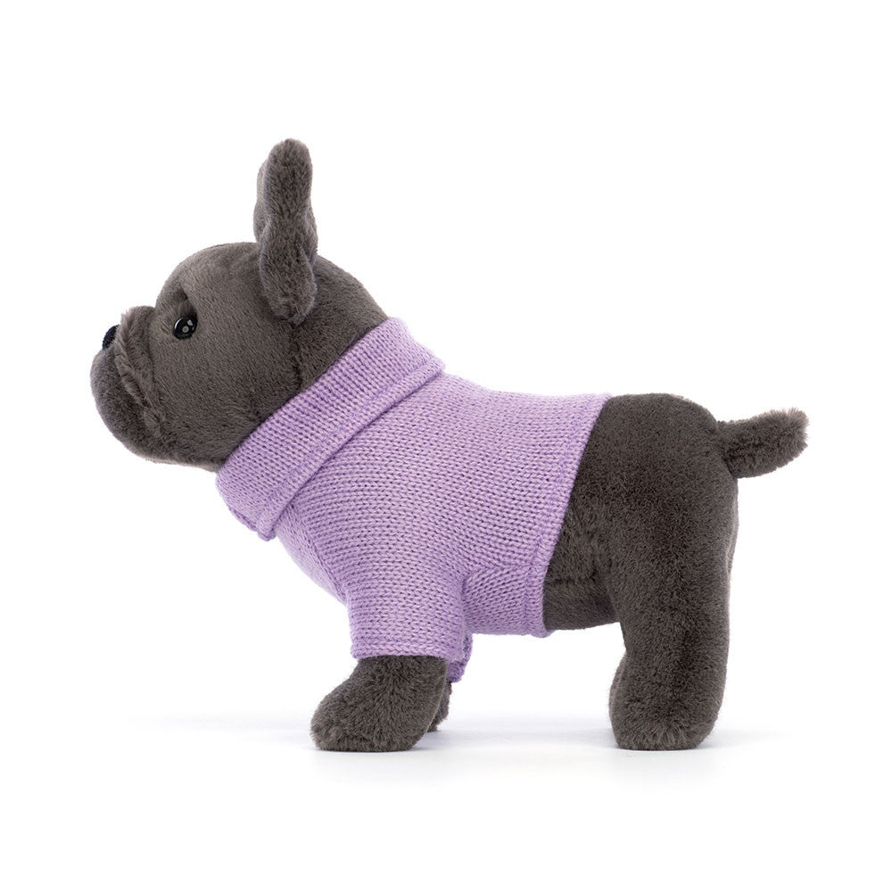 French Bulldog Purple