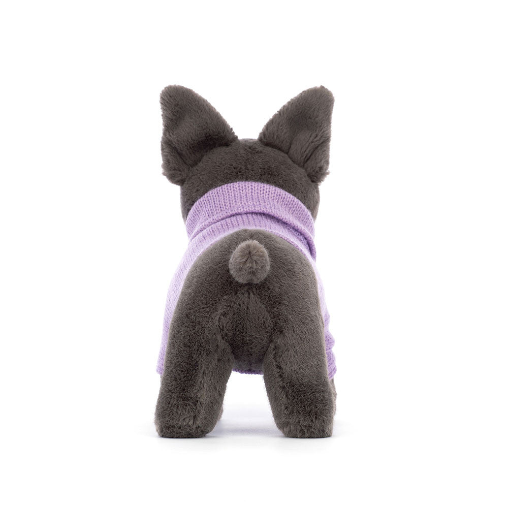 French Bulldog Purple