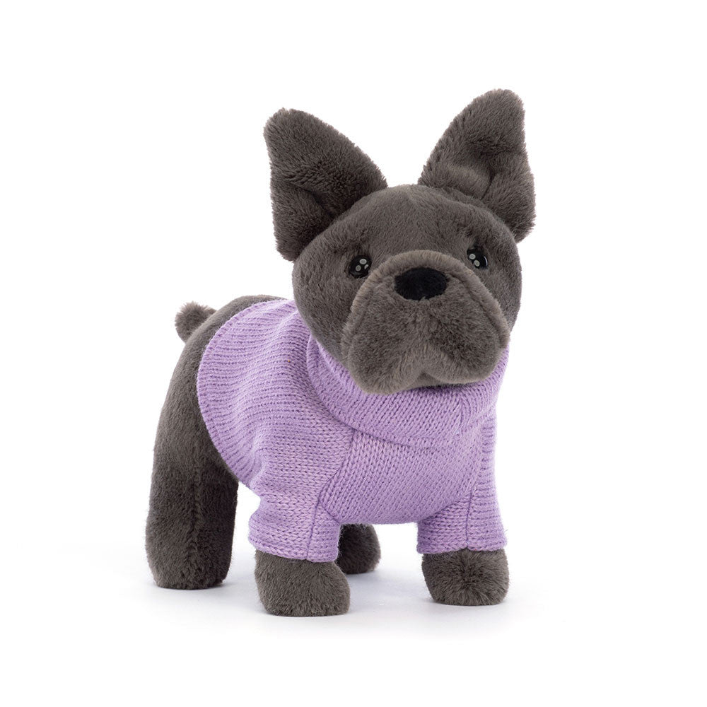 French Bulldog Purple