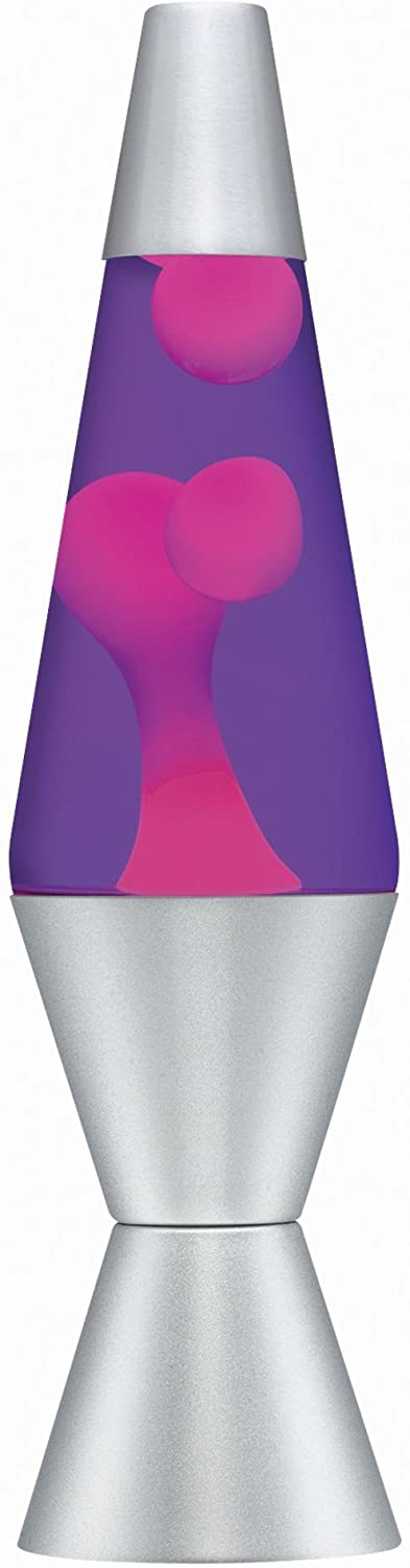 14.5 Inch Lava Lamp - Pink/Purple-1
