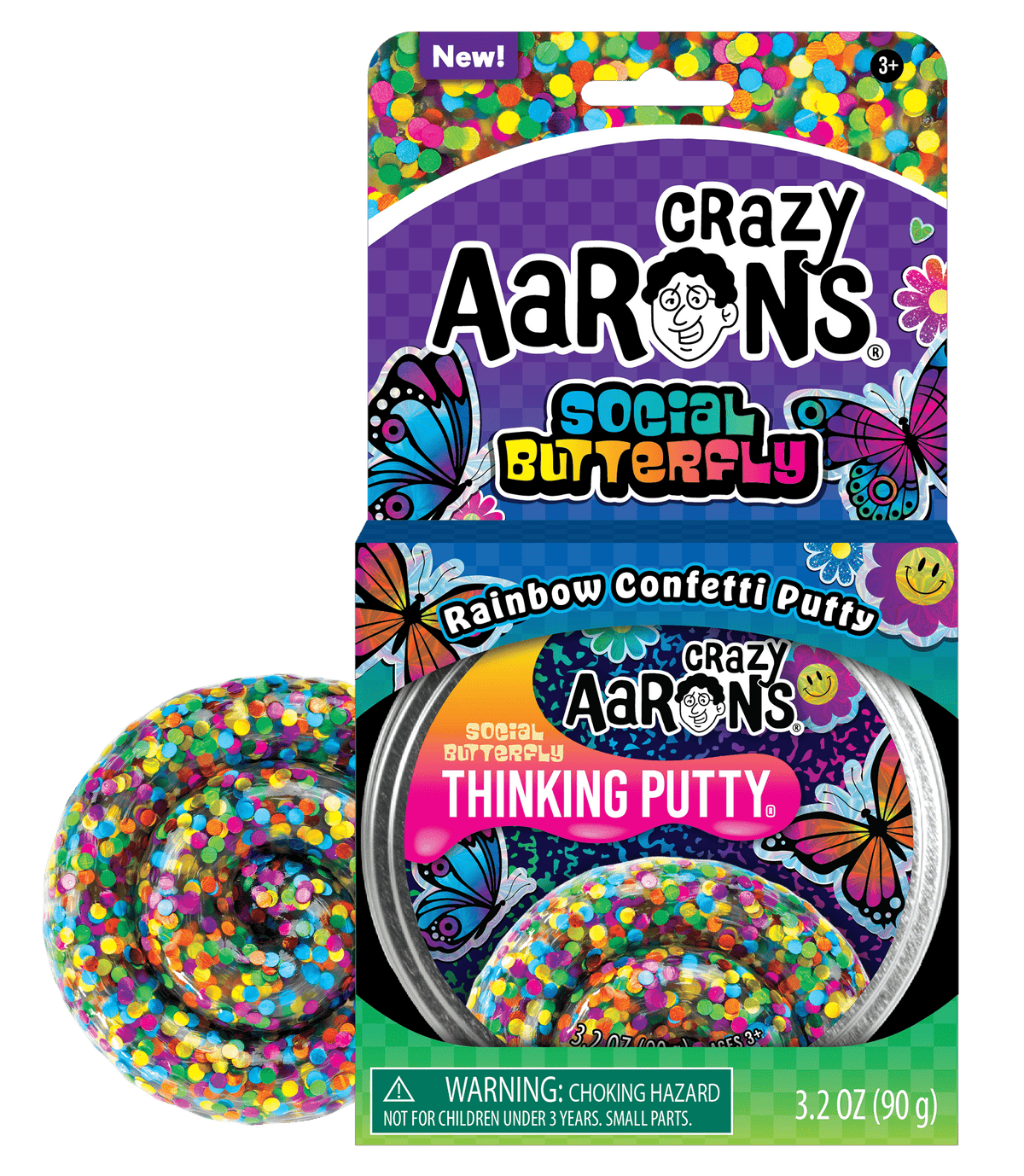 Crazy Aarons Social Butterfly Putty-1