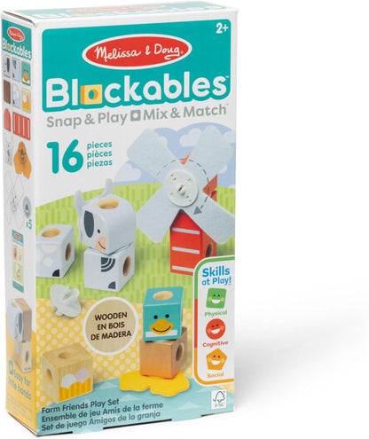 BlockablesT Farm Friends Play Set-2