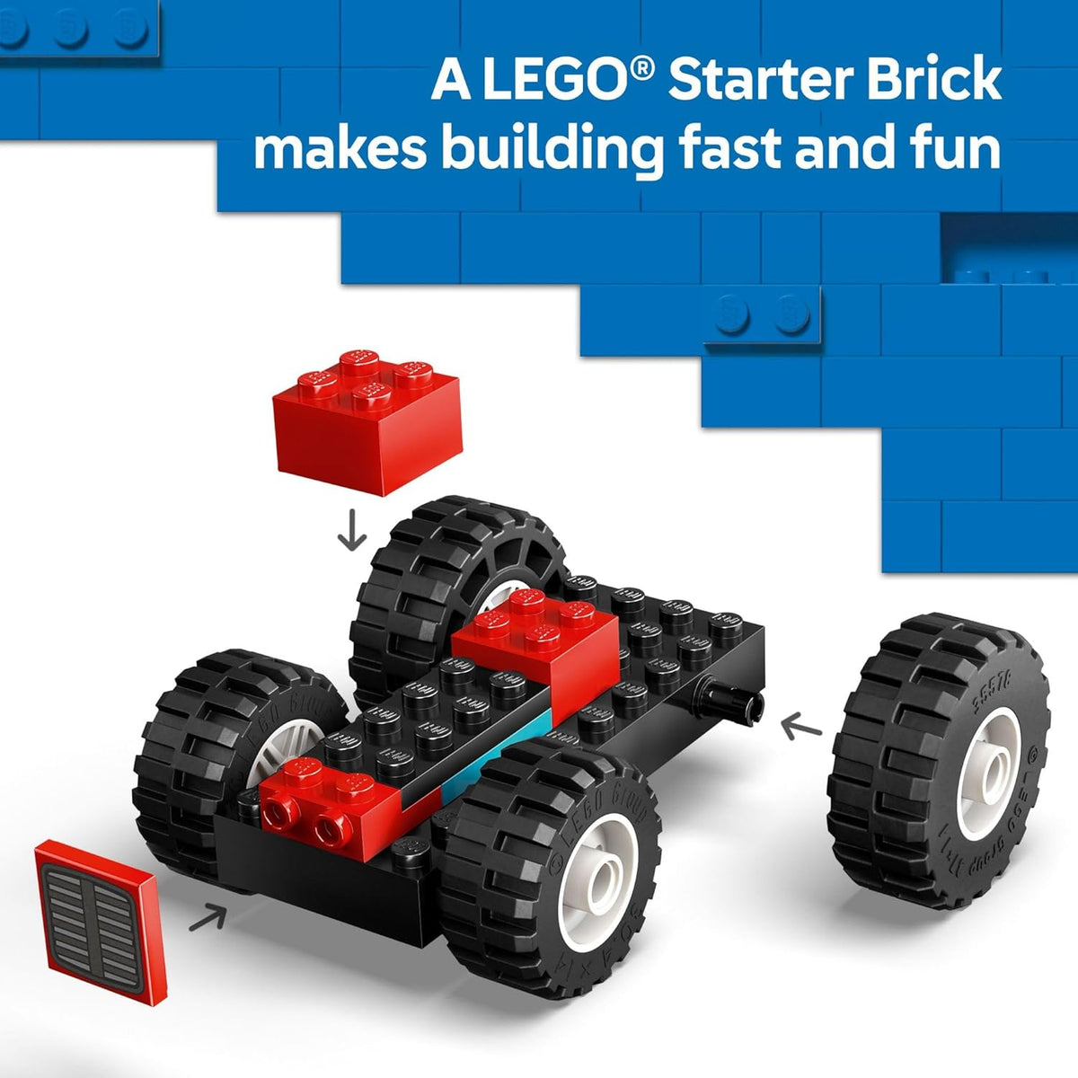 City: Red Farm Tractor with Trailer and Sheep-1