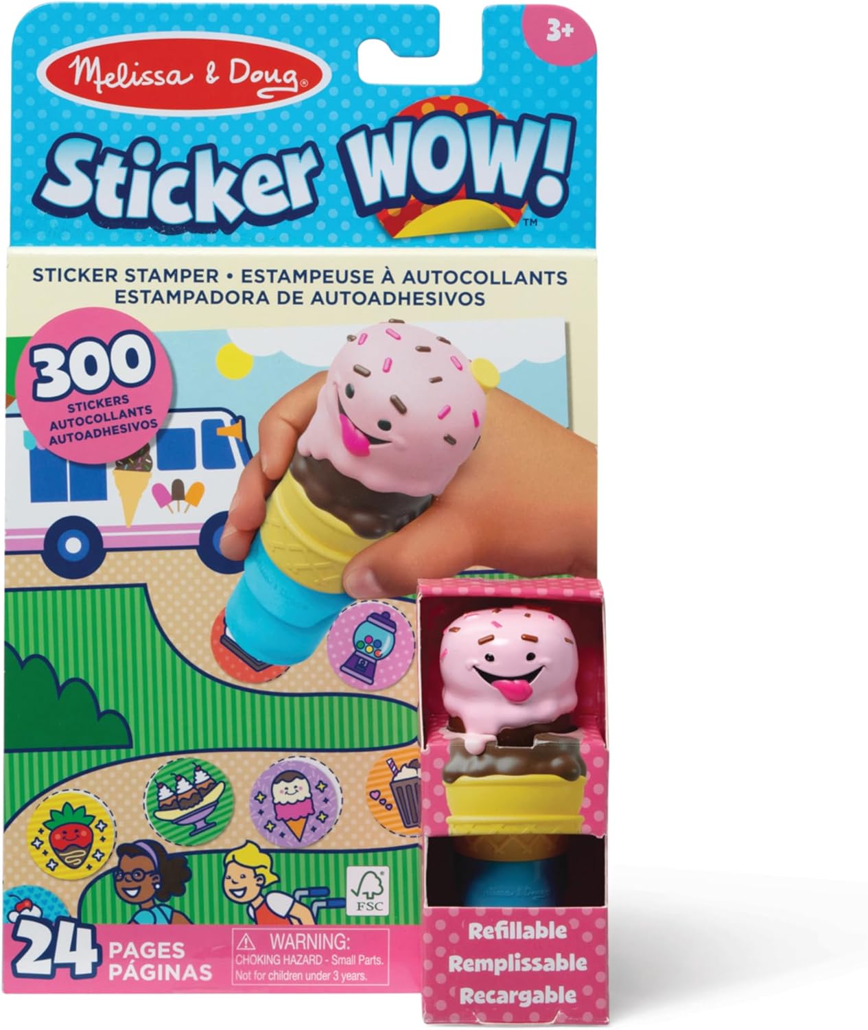 Sticker Wow!+ógçp-Ó Activity Pad Set - Ice Cream