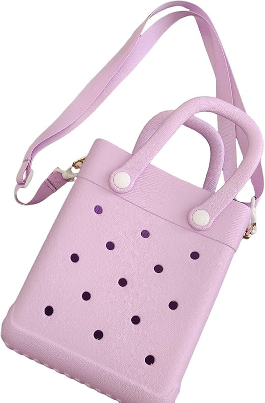 Charm Tote Purple