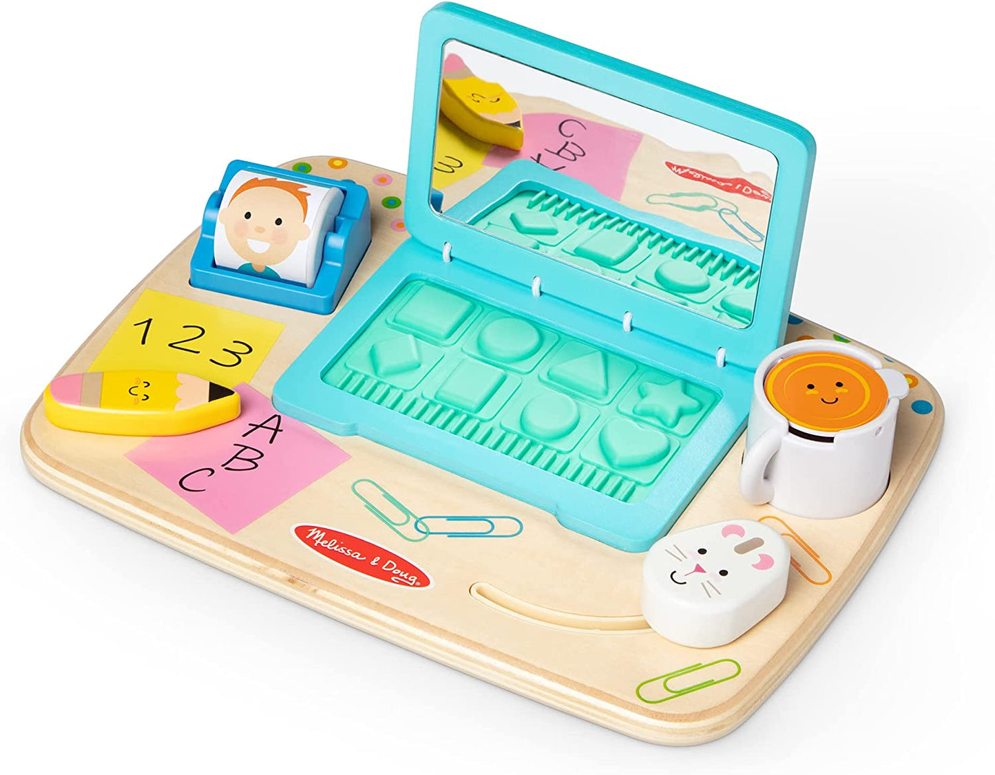 Wooden Work Play Desktop