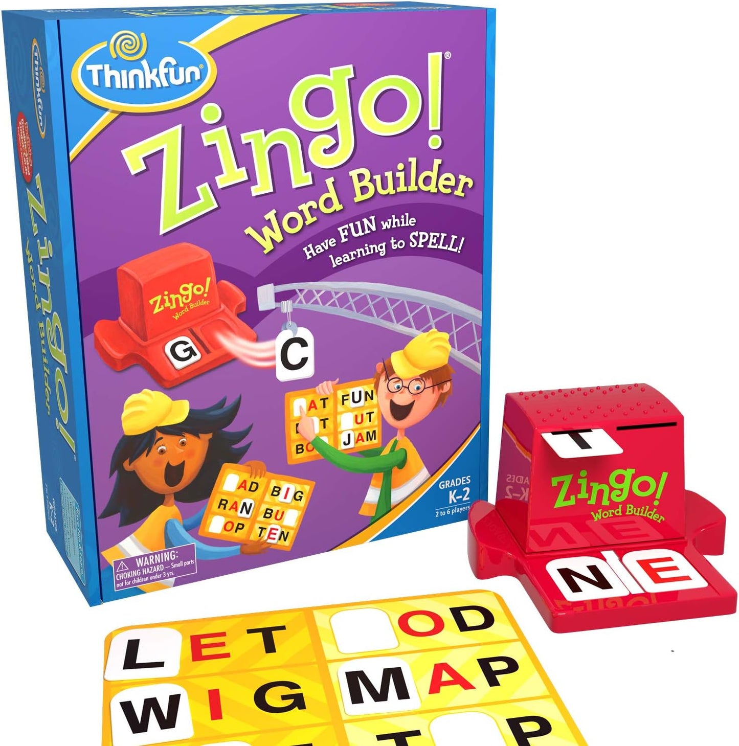 Zingo Word Builder Game