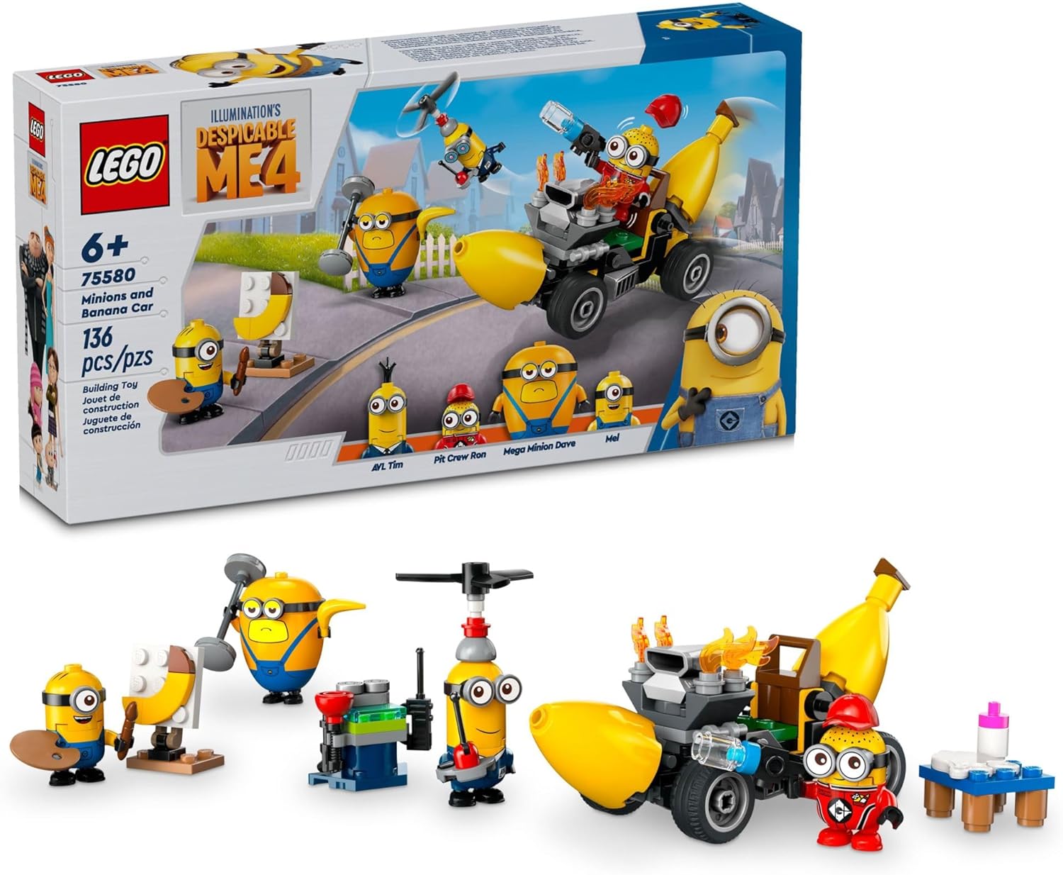 Minions and Banana Car