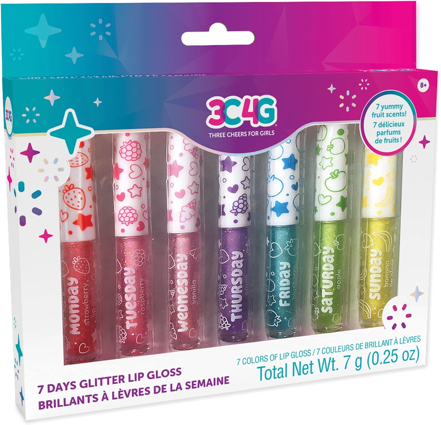 7 Days Glitter Lip Gloss