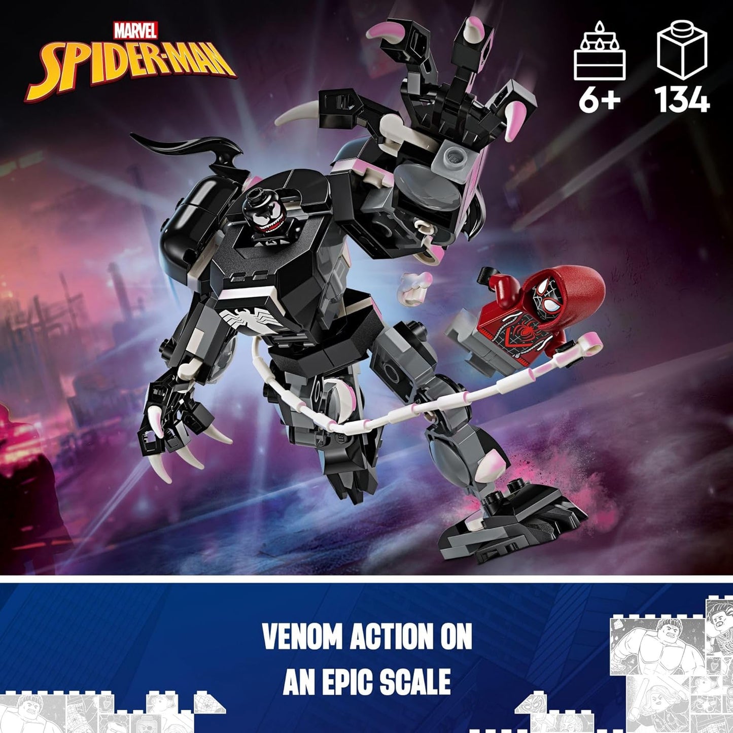 Venom Mech V Miles Morale
