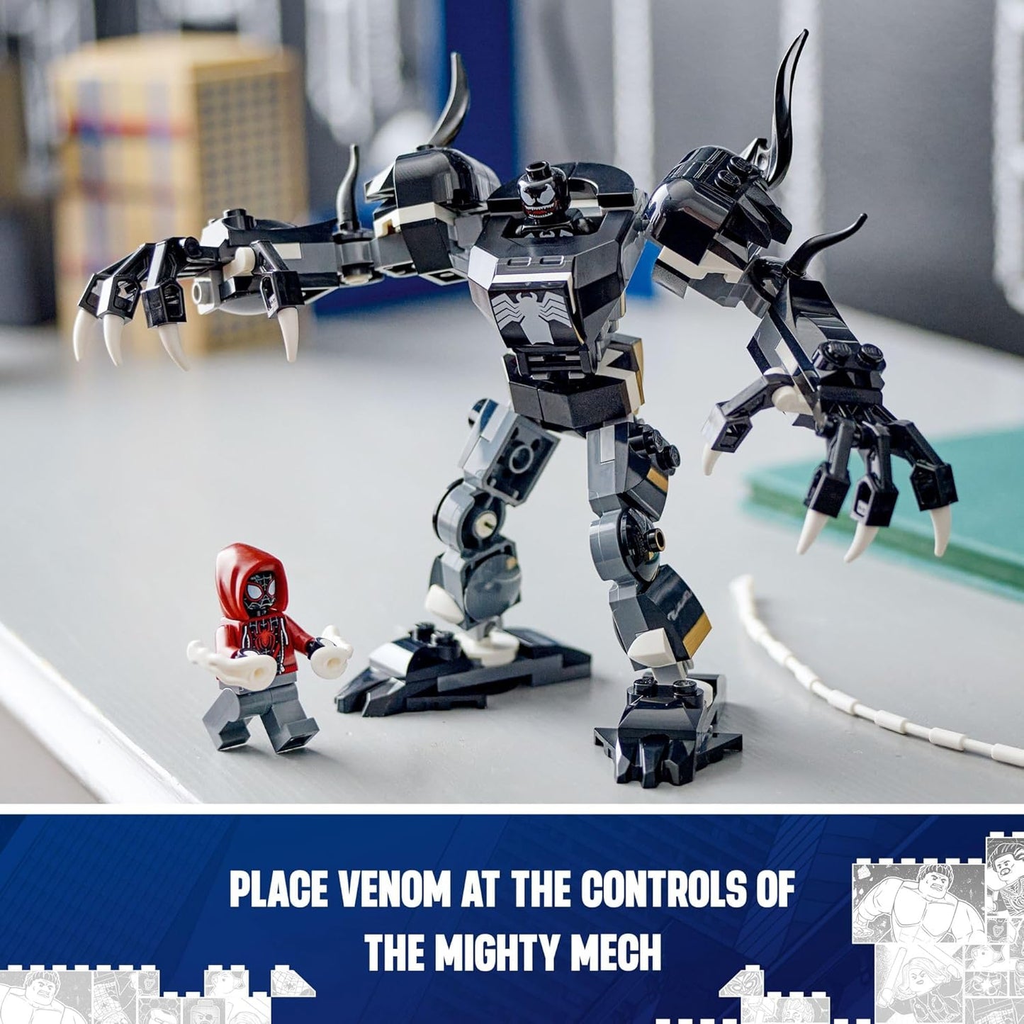 Venom Mech V Miles Morale