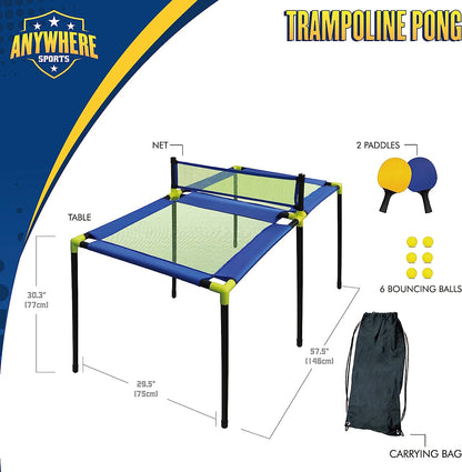 Trampoline Pong Table