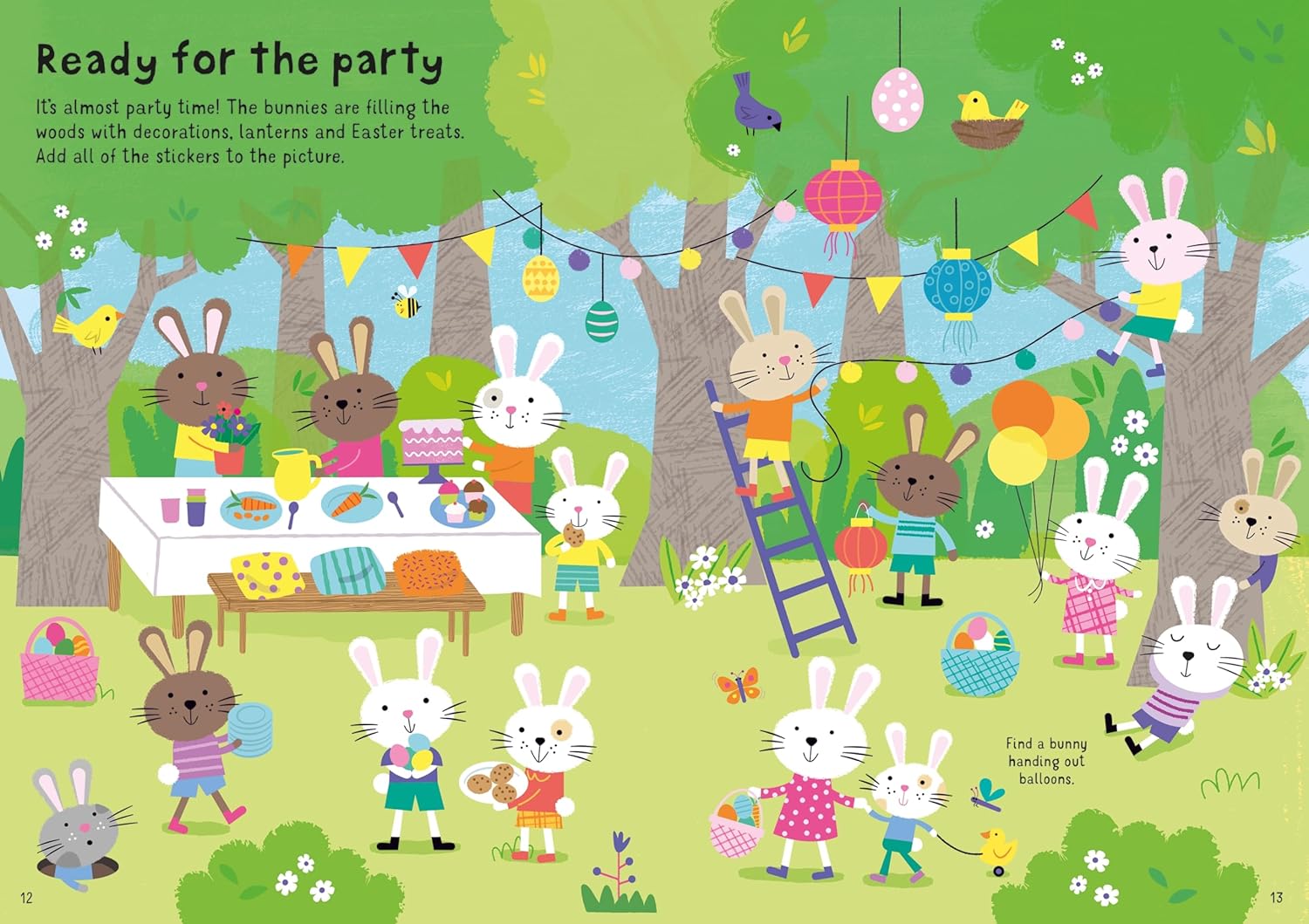 Little First Sticker Book Easter Bunny